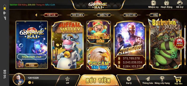 Cổng game slot đổi thưởng uy tín nhất hiện nay bạn nên biết 1 Game slot đổi thưởng uy tín nhất hiện nay 68 game bài