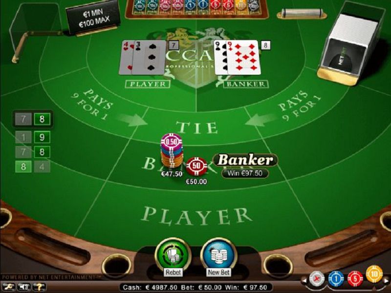 Những quy luật baccarat giúp người chơi trở thành cao thủ 2 Quy luật baccarat dựa vào tỉ lệ thắng cược của từng ván