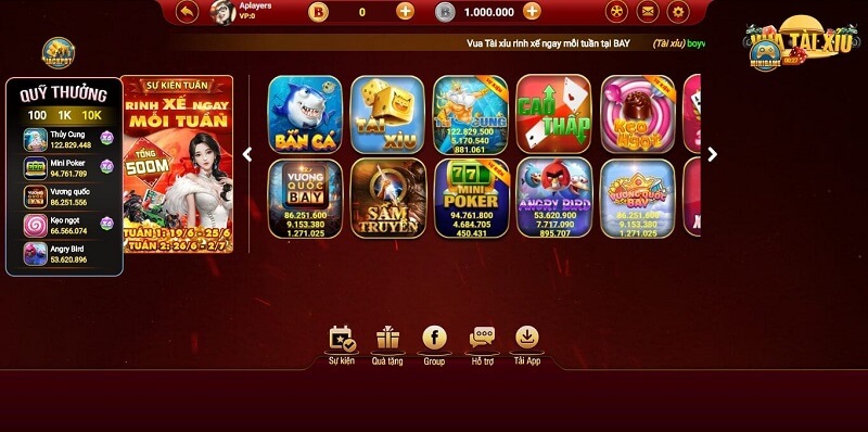 Bay247 vip - Cổng game giải trí hàng đầu hiện nay cho anh em 2 Những trò chơi có tại Bay247 vip
