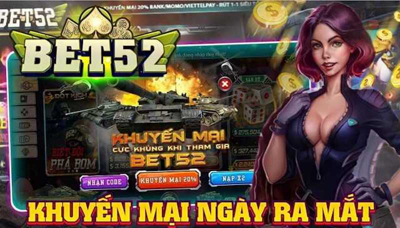Bet52 club - Game bài đổi thưởng đẳng cấp số 1 6 Đồ họa bắt mắt