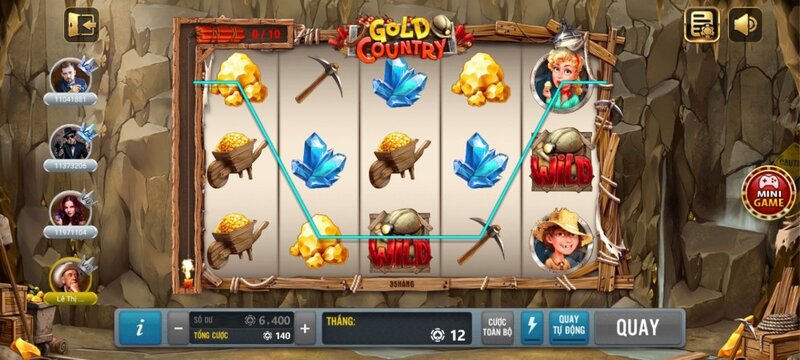 Gold Country - Slot Đào Vàng Huyền Thoại Uy Tín Nhất Hiện Nay 1 Giới thiệu về trò chơi Gold country là gì?