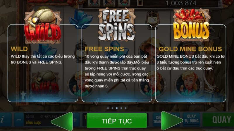 Gold Country - Slot Đào Vàng Huyền Thoại Uy Tín Nhất Hiện Nay 6 Gold Country với nhiều phần thưởng hấp dẫn