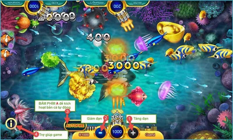 Bắn cá tiên - Cổng game chơi bắn cá đổi thưởng hot nhất 2024 2 Những trò chơi có tại kho bắn cá tiên game