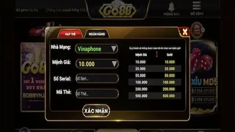 Bật Mí Những Điều Thú Vị Chỉ Có Ở Cổng Game Go88vn Live 5 Hướng dẫn cách nạp tiền tại go88vn live