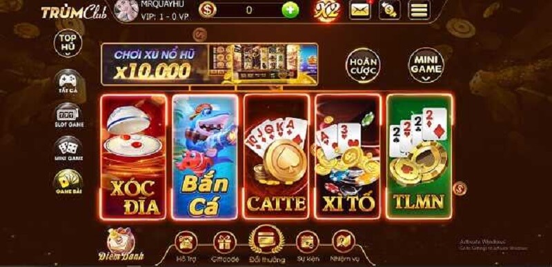 Trumclub vin - Thiên đường cá cược game đổi thưởng 5 Những ưu điểm khi tham gia chơi tại Trumclub vin