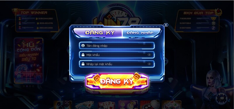 Win79 - Cổng Game Đổi Thưởng Đẳng Cấp Và An Toàn 4 Hướng dẫn chi tiết cách đăng ký Win79