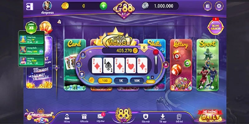 G88 vin - Cổng game cá cược đổi thưởng uy tín nhất 2024 7 Các nhiệm vụ lĩnh thưởng cực hot tại cổng game G88 vin