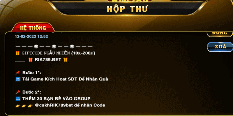 Các nhiệm vụ lĩnh thưởng cực hot tại Rik789