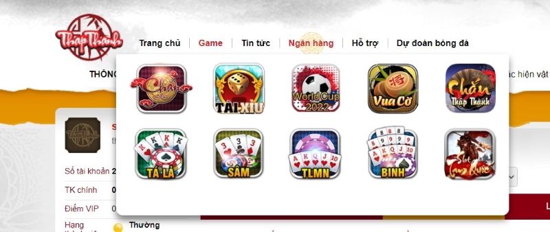 Thapthanh - Cổng Game Đổi Thưởng Siêu Hấp Dẫn 2 Những trò chơi nổi trội tại cổng game Thapthanh