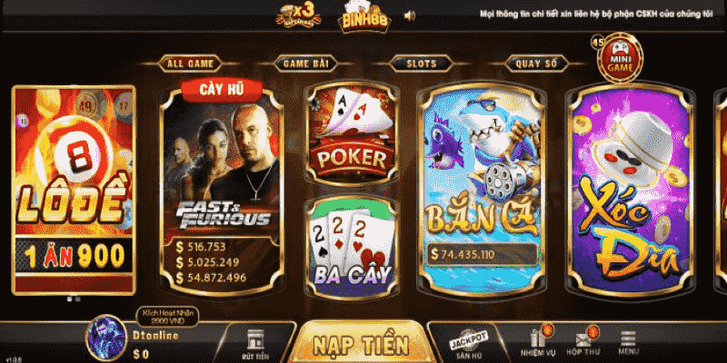 Khám phá cổng game Binh88 có lượng thành viên siêu khủng 5 Ưu điểm nổi bật của cổng game