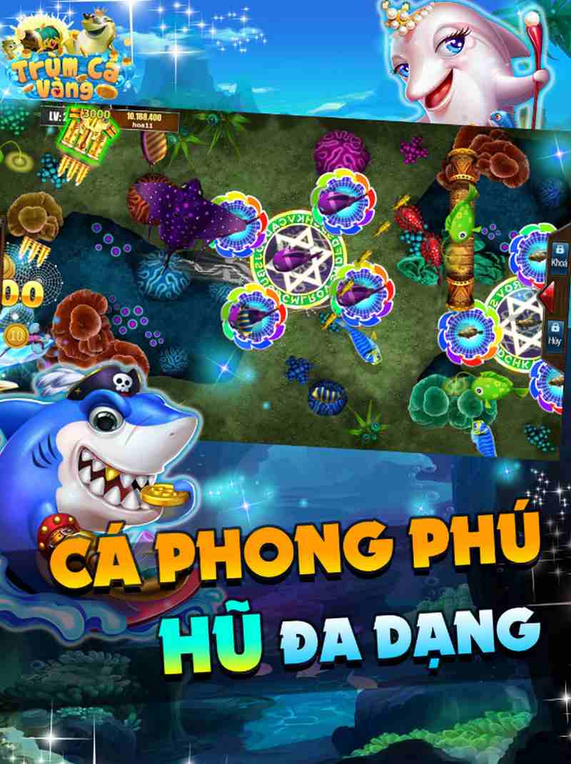 Trùm cá vàng - Cổng game chất lượng, uy tín nhất hiện nay 8 Ưu điểm của cổng game Trùm Cá Vàng