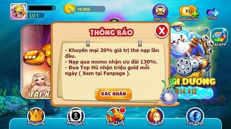 Trùm cá vàng - Cổng game chất lượng, uy tín nhất hiện nay 3 Tổng hợp khuyến mãi mới nhất