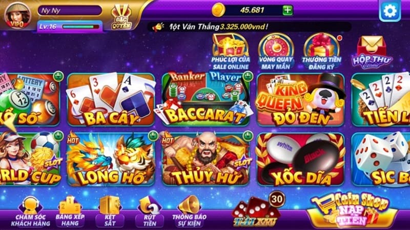 V99 - Khám phá những ưu điểm của cổng game hot nhất 2024 3 Mini game