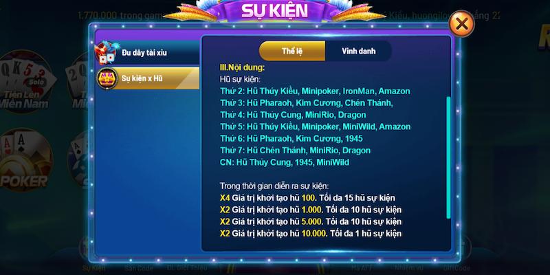 Rio66 - Cổng game đổi thưởng quốc tế được đánh giá cao 9 Tổng hợp các khuyến mãi của cổng game Rio66