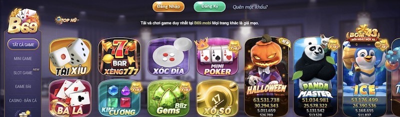 Ưu điểm vượt trội của cổng game B69