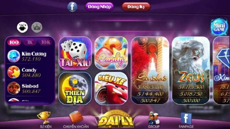 Siêu nổ hũ - Cổng game nổ hũ đáng chơi nhất Châu Á 3 Mini game siêu nổ hũ