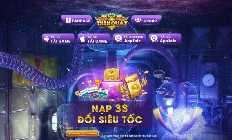 Thần quay - Cổng game nổ hũ đổi thưởng xanh chín số 1 Châu Á 4 Hướng dẫn cách thức nạp tiền Thần quay