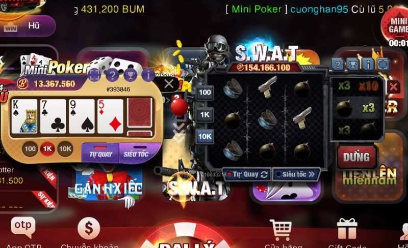 Khuyến mãi siêu khủng của cổng game Bum88