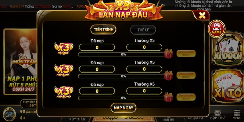 MD5 - Cổng game đổi thưởng quốc tế đỉnh cao nhất hiện nay 8 Các nhiệm vụ lĩnh thưởng cực hot tại MD5