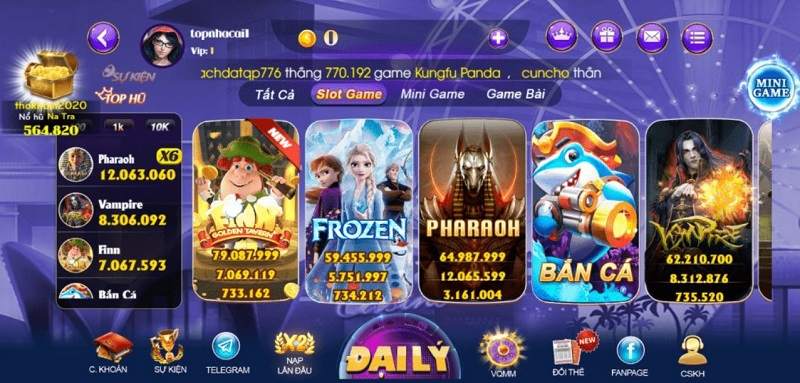 Socvip - Cổng game đổi thưởng đẳng cấp và đầy thú vị 3 Slot game đình đám tại Socvip