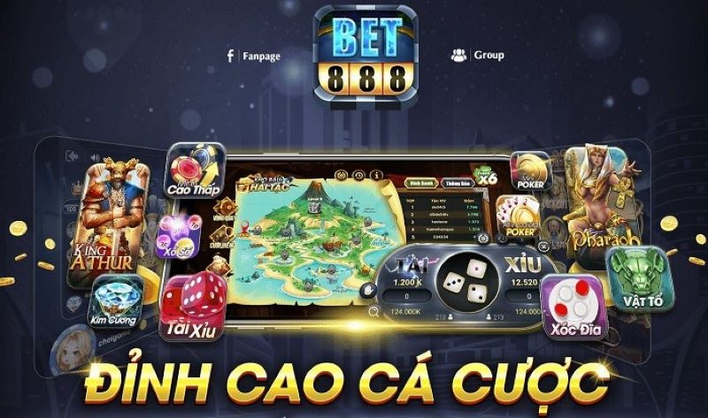 Bet888 club - Cổng game siêu khủng nhất hiện nay 6 Ưu điểm chỉ có tại bet888