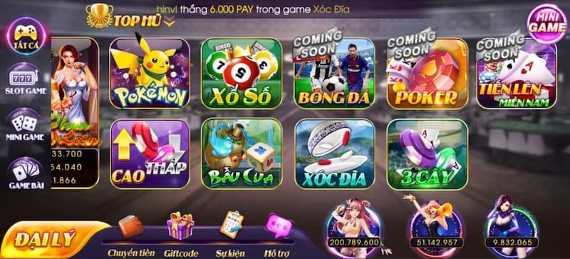 Vpay88 - Cổng game nổ hũ đổi thưởng uy tín 3 Các loại game hot hiện nay của nổ hũ Vpay88