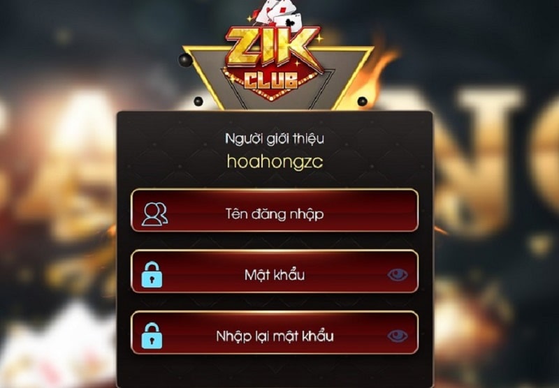 Zik club - Cổng game nổ hũ đổi thưởng đẳng cấp nhất 2024 3 Hướng dẫn đăng ký Zik club cơ bản nhất