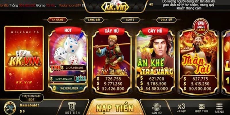Kk vin - Cổng game bài đổi thưởng quý tộc và chất lượng nhất 2024 2 Những trò chơi có tại Kk vin