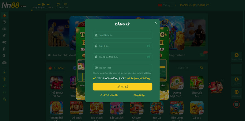 NN88 - Cổng game đổi thưởng uy tín được nhiều người yêu thích 3 Cách đăng ký tài khoản NN88