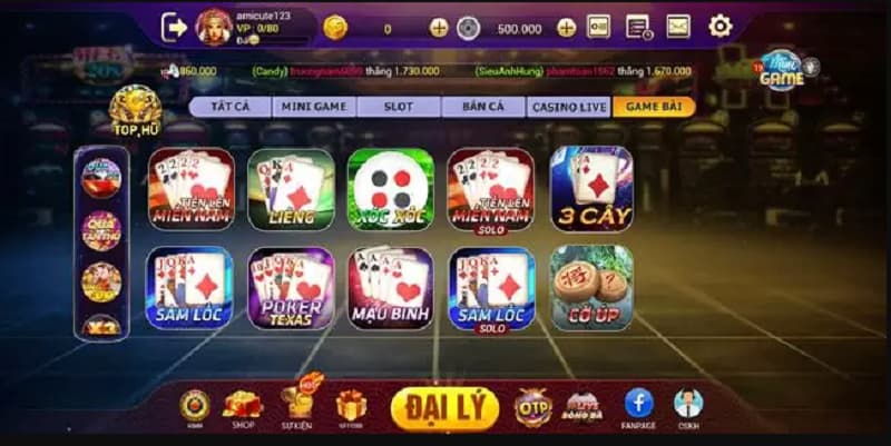 Dola88 - Cổng game quốc tế đỉnh nhất hiện nay 2 Game bài đổi thưởng