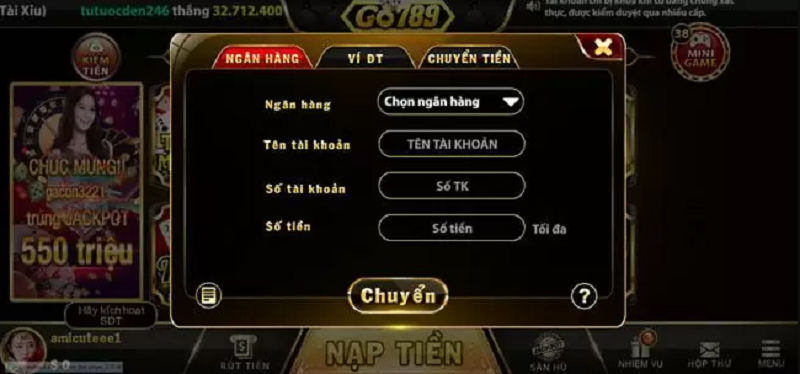 Go789 club - Thiên đường giải trí dành cho anh em năm 2024 4 Hướng dẫn các bước rút tiền Go789 club