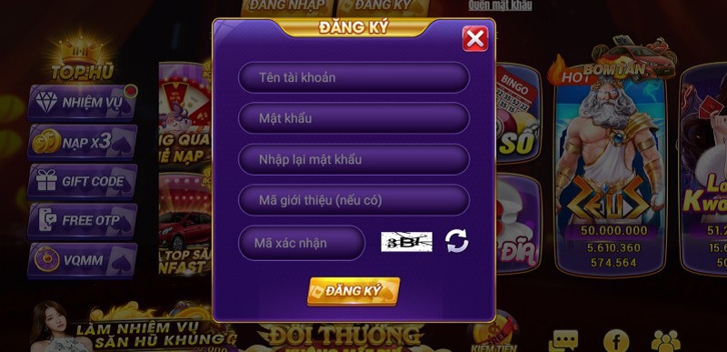 Mix79 - Sảnh game chất lượng và xanh chín nhất thị trường Việt 3 Hướng dẫn tạo tài khoản Mix79 cực dễ