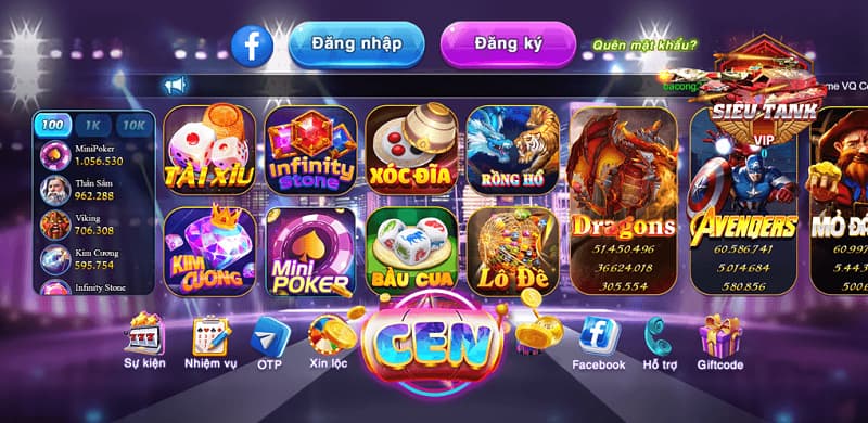 Cenvip - Cổng game quốc tế nổ hũ siêu hot hiện nay 7 Ưu điểm khi tham gia chơi tại Cen Vip