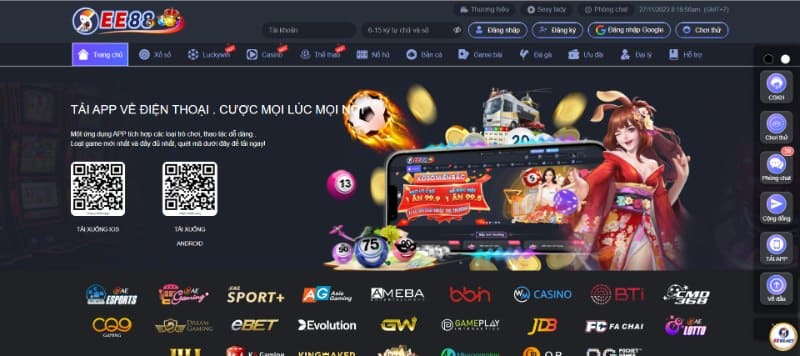 EE88 - Đánh giá chi tiết nhà cái uy tín hàng đầu Việt Nam 4 Cách tải ứng dụng EE88 về thiết bị